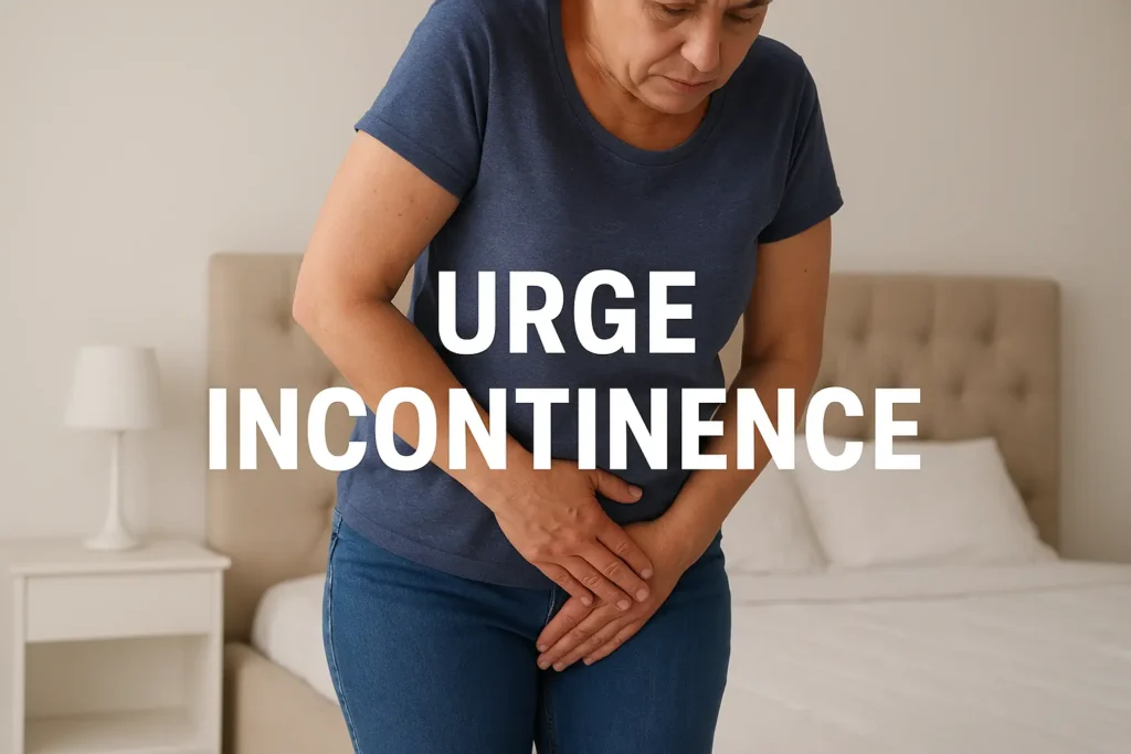 how to manage urge incontinence Brompton symptoms