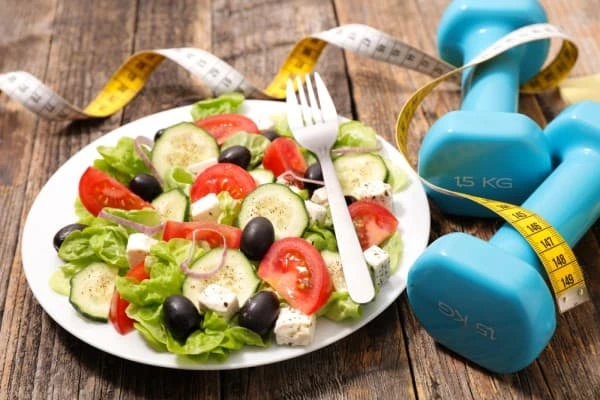 Example of good diet and exercise Brompton