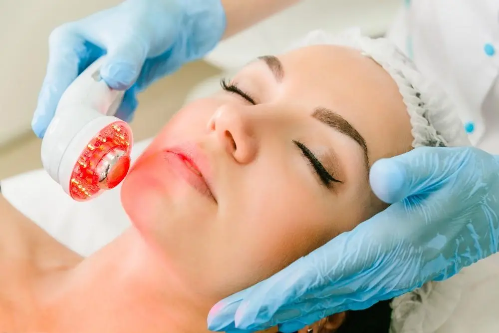 woman having non-surgical Morph8 treatment Brompton