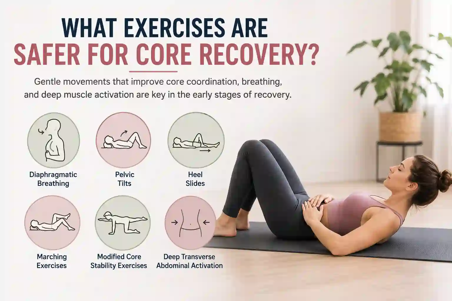 What Exercises Are Safer for Core Recovery Brompton