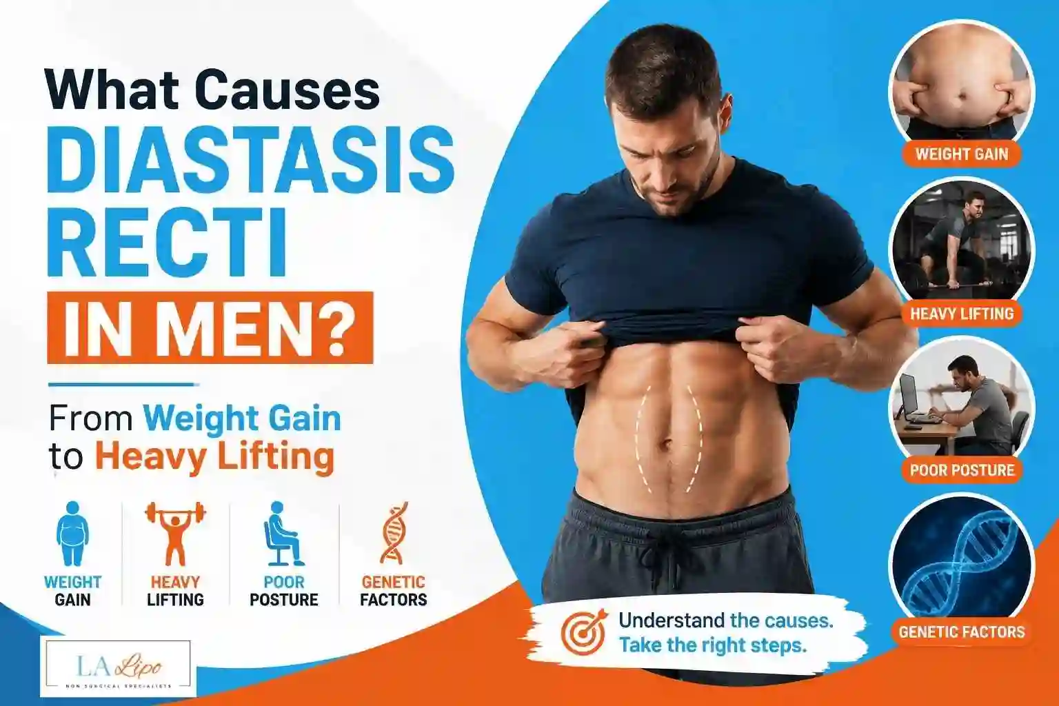 What Causes Diastasis Recti in Men? From Weight Gain to Heavy Lifting Brompton